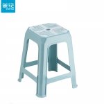 茶花（CHAHUA）0810塑料蓝色餐桌凳1个按摩凳面承重力强